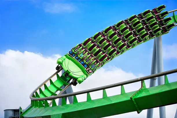 Photo of Speed on a rollercoaster