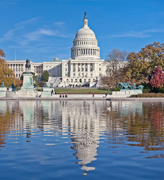 istock United States Capitol West Facade and Reflection Pool 157697026