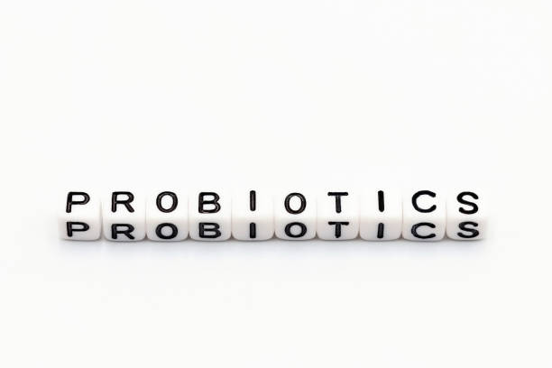 istock The word probiotics on a white background. Space for text. 1577001150