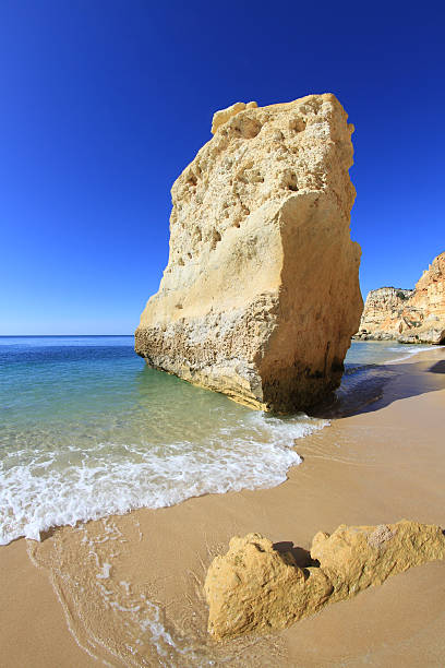 istock Rock at Marinha beach 157700602