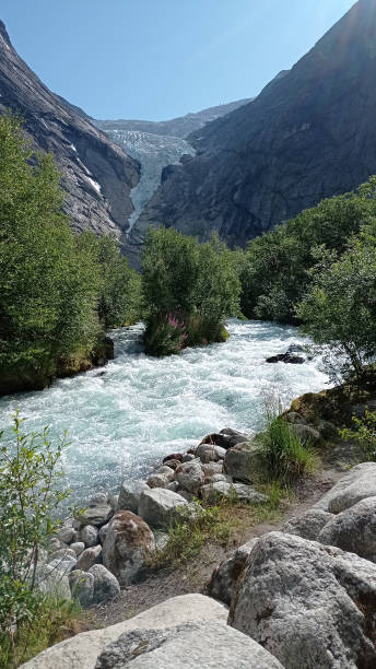 istock Briksdalsbreen Glacier in Olden, Nordfjord, Norway. 1577069799