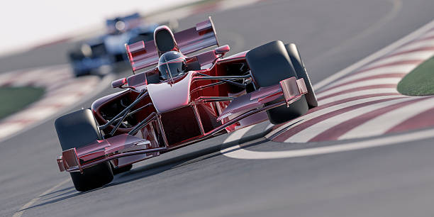Car Racing stock photo