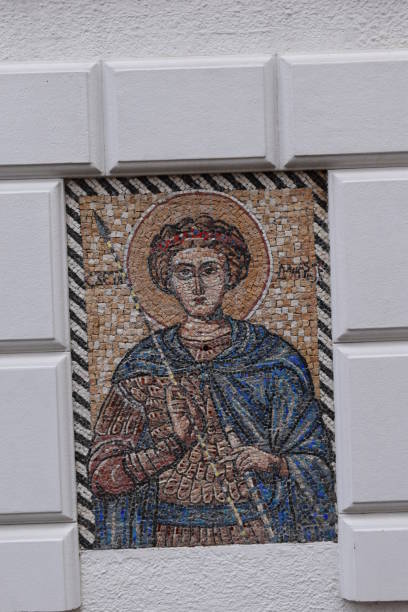 istock Artistic mosaic masterpiece in Fruska Gora 1577155893