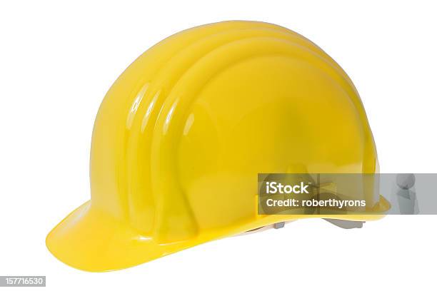 Schutzhelm Stockfoto und mehr Bilder von Arbeitssicherheit - Arbeitssicherheit, Ausrüstung und Geräte, Bauarbeiterhelm