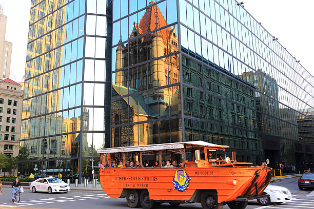 boston: trinity church - boston new england water church imagens e fotografias de stock