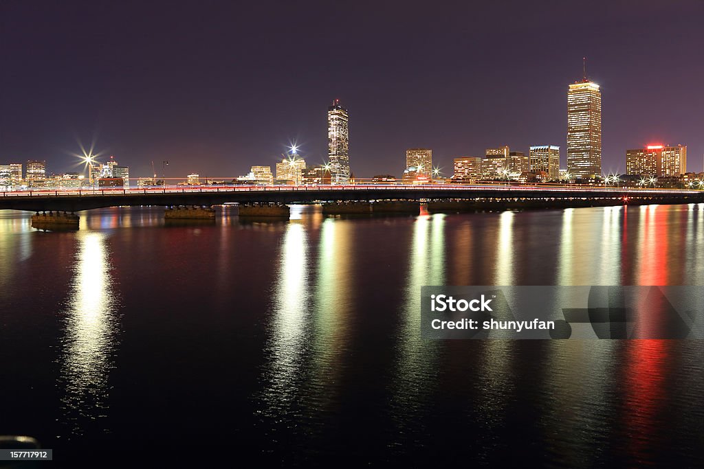 보스턴: 등근육 베이 - 로열티 프리 하버드 다리 스톡 사진