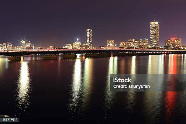 Boston Back Bay Stock Photo - Download Image Now - Harvard Bridge, Boston - Massachusetts, Fenway Park