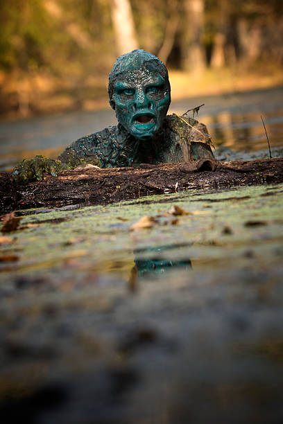 Swamp Monster lurking in the water