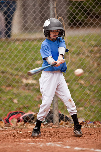 istock Young Baseball Player About to Hit Ball 157718567