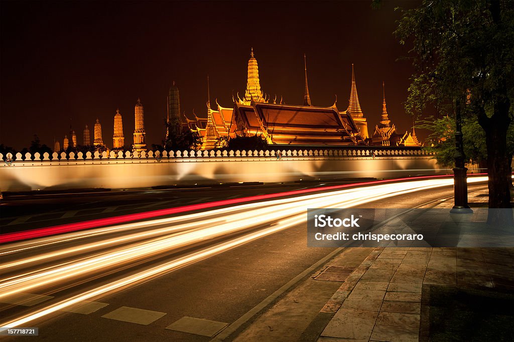 바로 왓 프라깨오 (Wat Phar Kaew 그랜드 팰리스, 방콕, 태국 - 로열티 프리 0명 스톡 사진