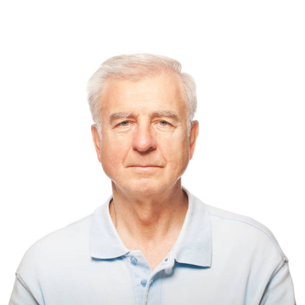 Studio Portrait of a Senior Man