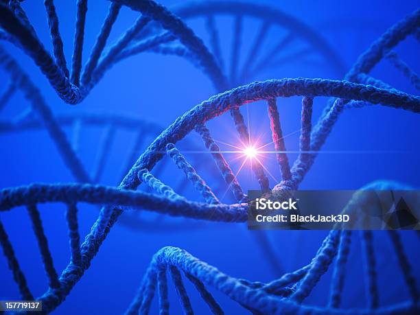 Dnaänderung Stockfoto und mehr Bilder von DNA - DNA, Genetische Veränderung, Helixmodell
