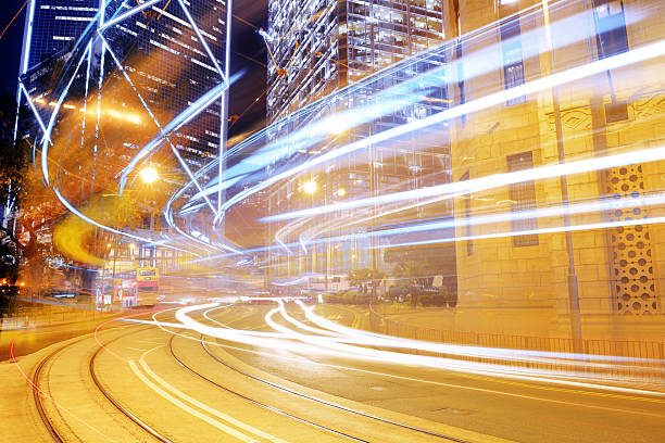istock Traffic trough downtown in Hong Kong 157719626