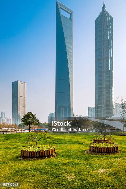 Verde Della Città - Fotografie stock e altre immagini di Shanghai - Shanghai, Albero, Ambientazione esterna