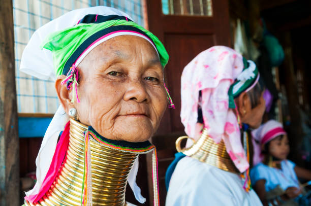 Burmese long neck women