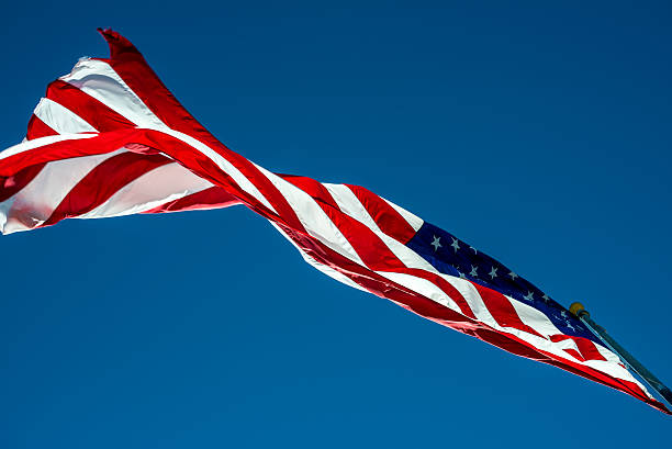 istock American Flag Across the Sky 157720041
