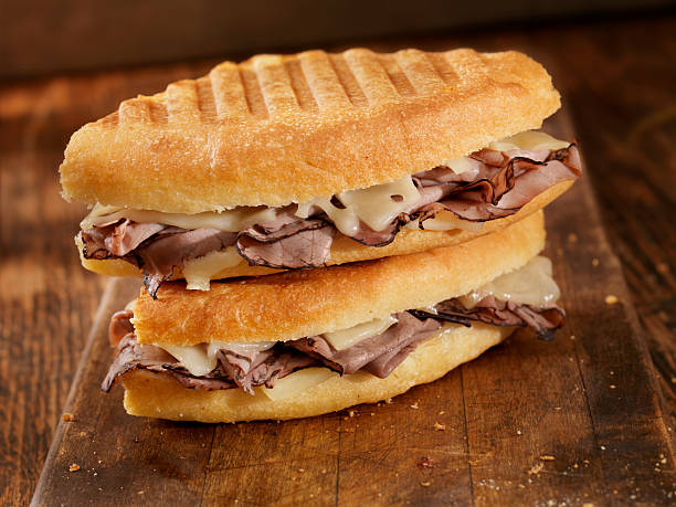 istock Roast Beef and Swiss Panini 157720204