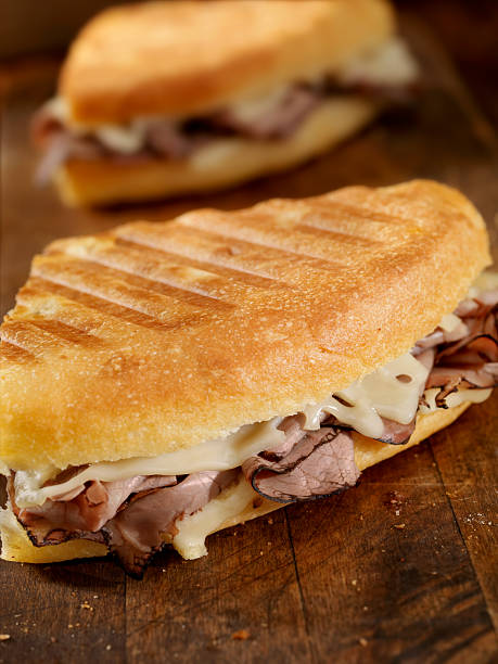 istock Roast Beef and Swiss Panini 157720242