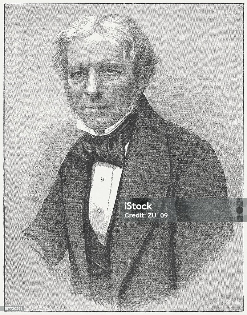 Faraday - Lizenzfrei Michael Faraday Stock-Illustration