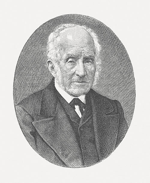 istock Alessandro Manzoni (1785-1873), wood engraving, published in 1882 157720305