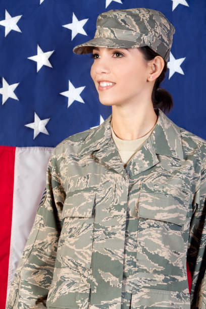 istock U S Airwoman Portrait 157720461
