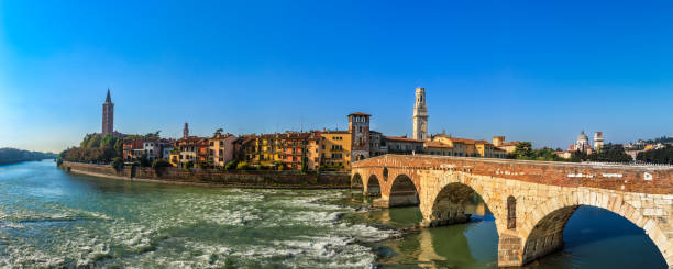 istock Ponte Pietra and Verona, Italy 157720517