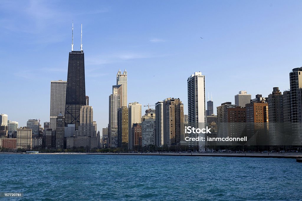 downtown downtown chicago Boardwalk Stock Photo