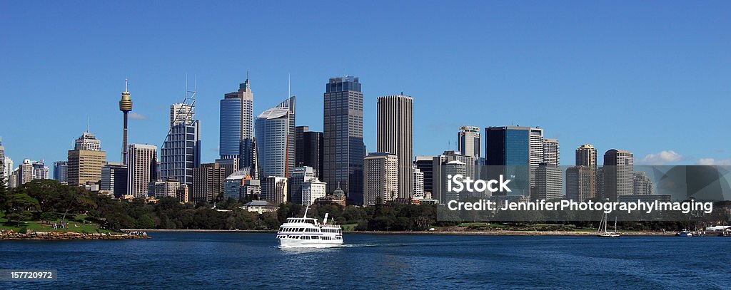 Sydney Harbour panoramiczny - Zbiór zdjęć royalty-free (Badanie)