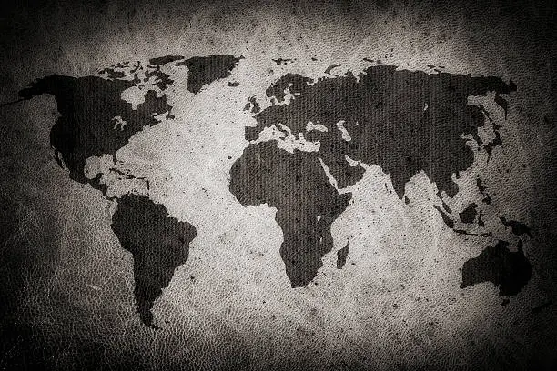 Photo of Grunge World Map