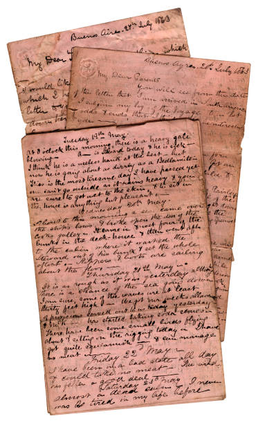 istock The Voyage - letters and journal 157721572