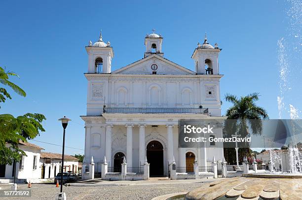 Church Of Santa Lucia In El Salvador Stockfoto und mehr Bilder von El Salvador - El Salvador, Kirche, Blau