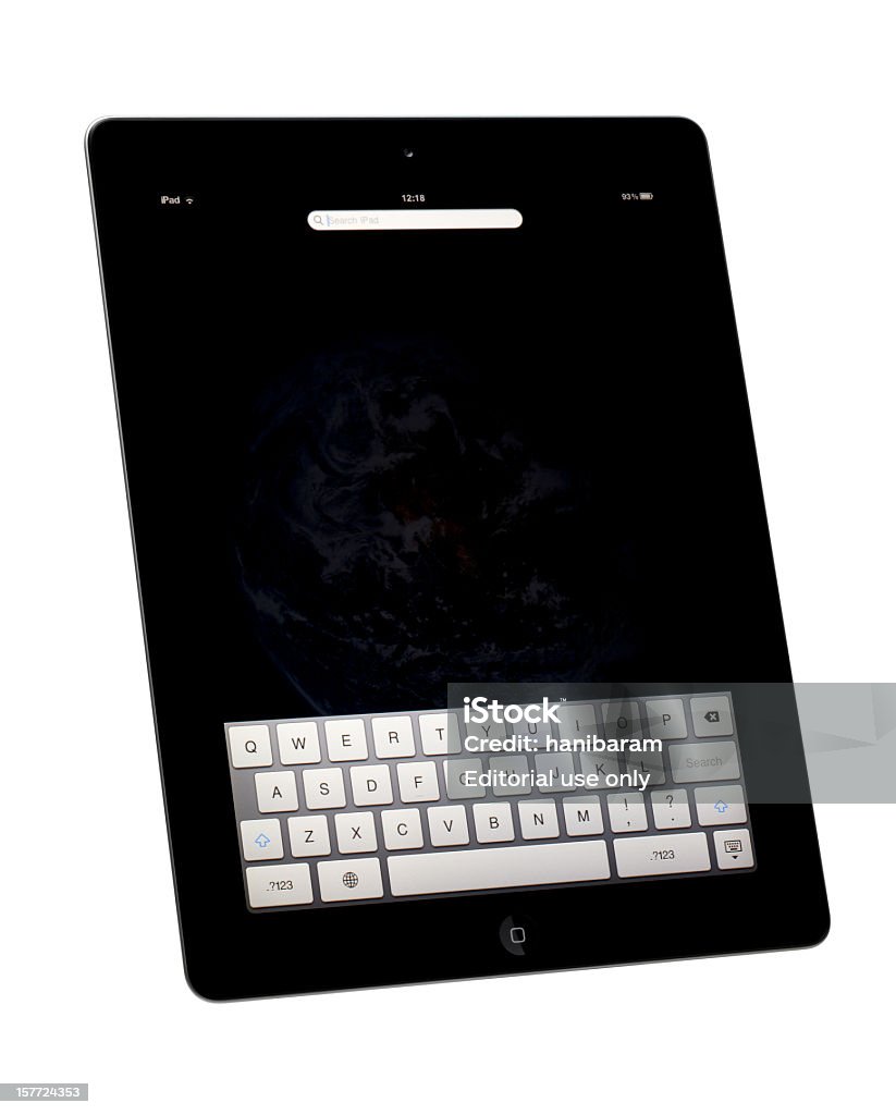 Pesquisar iPad - Foto de stock de Agenda Eletrônica royalty-free