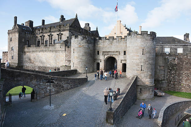 stirling castle - the ramparts stock-fotos und bilder