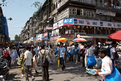 Baheri, Bareilly, Uttar Pradesh, India, - September 24, 2015:  Local vegetable market or \