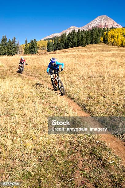 Foto de Esportes Ao Ar Livre E Aventura e mais fotos de stock de Floresta Nacional - Floresta Nacional, Mountain Bike - Ciclismo, Adulto