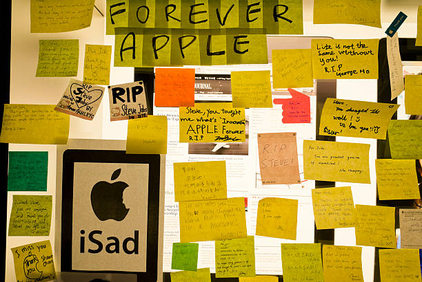 steve jobs decesso - steve jobs foto e immagini stock