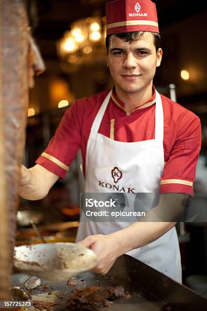 Portrait Of Young Worker At A Kebab Shop In Istanbul Stock Photo - Download Image Now