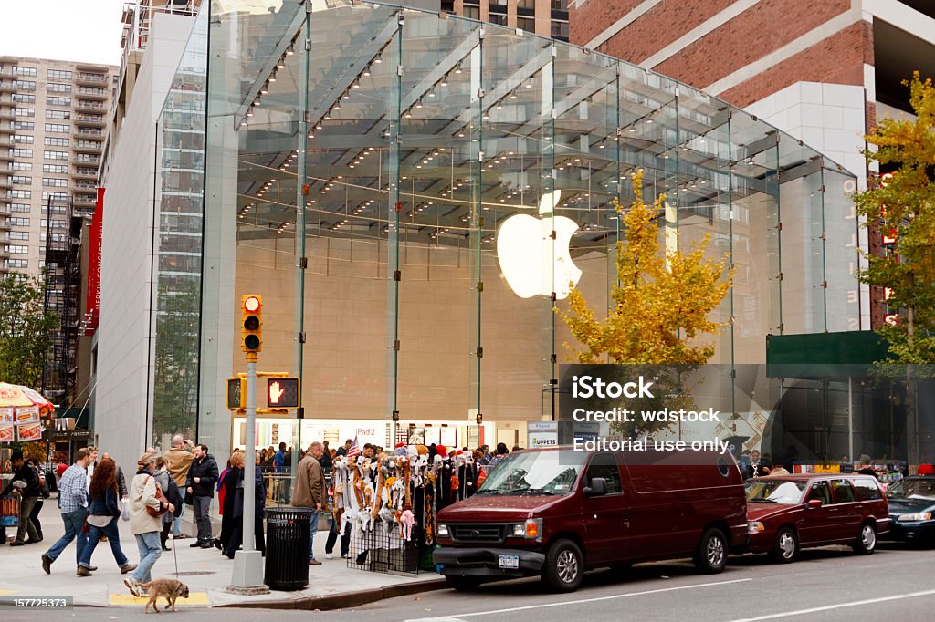 Magasin Apple Upper West Side de Manhattan - Photo de Affaires libre de droits