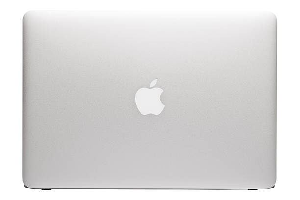 apple macbook air 랩탑형 - apple macintosh laptop computer isolated 뉴스 사진 이미지