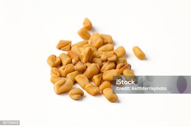 Fenugreek Seeds Stock Photo - Download Image Now - Fenugreek, Cut Out, Herbal Medicine