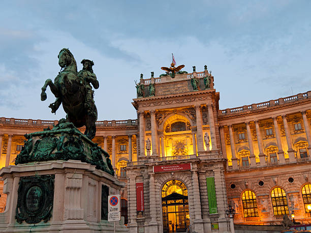 Vienna, Austria - June 21, 2023: The building of the Natural History Museum in Vienna
