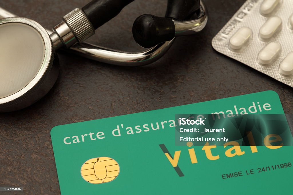 French Carte Vitale (Social Security Card)  France Stock Photo