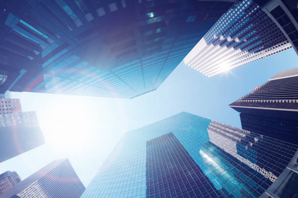 istock Financial Buildings Skyscraper Downtown District 157726792