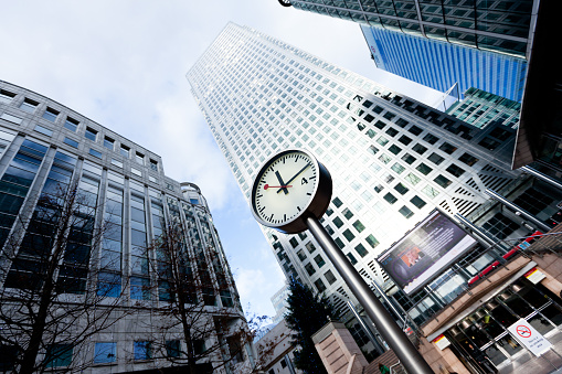 Clock spins fast speed rush hour traffic fast moving,Fast moving traffic drives time lapse clock moving fast light each subway lane effect line light cg