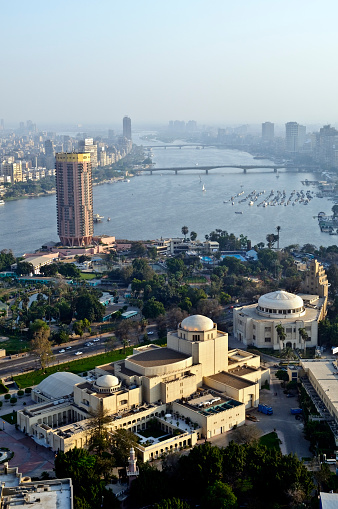 Cairo Opera House viewed from the Cairo Tower