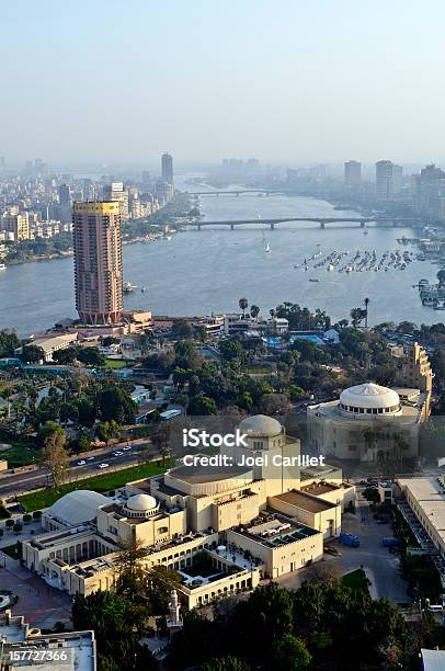 Foto de Casa De Ópera Do Cairo E Rio Nilo e mais fotos de stock de Cairo - Cairo, Ópera, Capitais internacionais