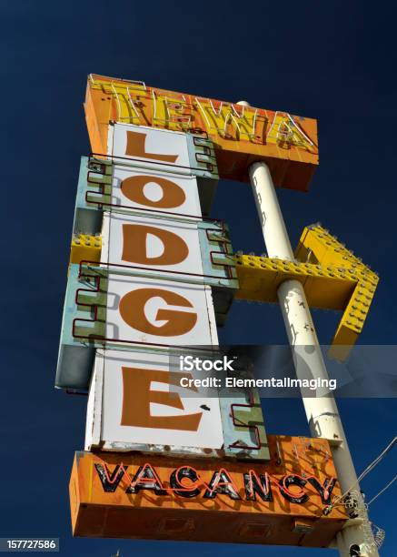 Americana Historischen Route 66 Tewa Lodge In Albuquerque Stockfoto und mehr Bilder von Albuquerque