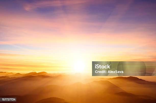 Sunset Stock Photo - Download Image Now - Sunset, Sky, Sunlight