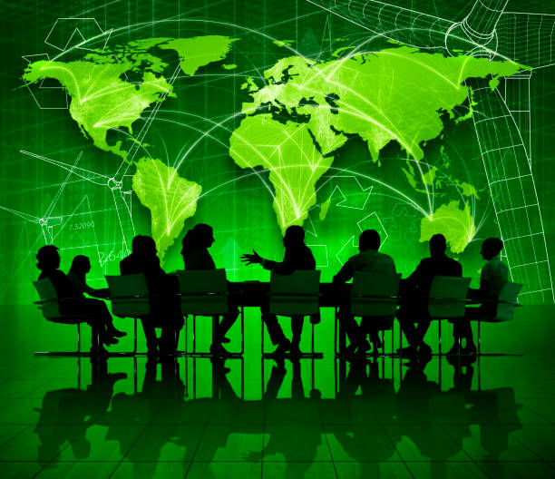 istock Green business meeting. 157728188