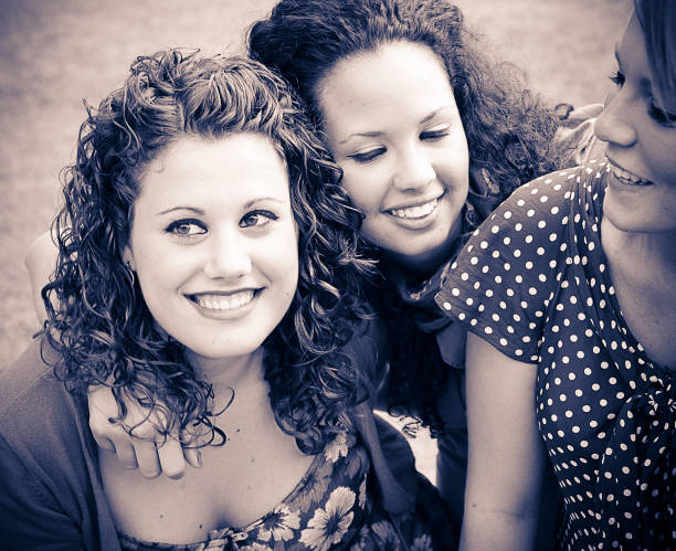 istock Cheerful friends laughing and have fun 157728321